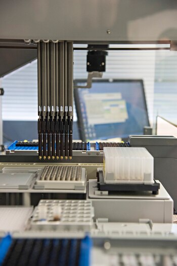 El laboratorio de criminalística del