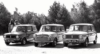 Mini, la familia de 1973