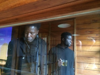 “Los amigos”. Foto: Nicolás Goldberg