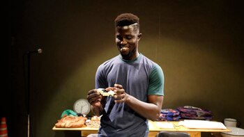 Fallou Cisse en “Los amigos”,