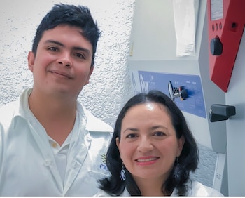 La doctora Nayeli Rodríguez Fuentes,