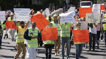 La protesta de los “chalecos