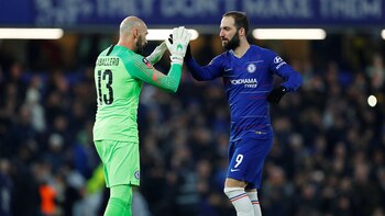 Gonzalo Higuaín debutó en el