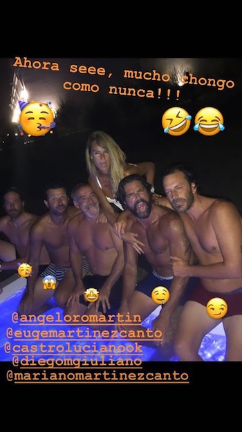 La imagen que subió Sabrina