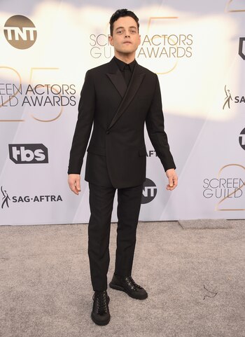 El look de Rami Malek