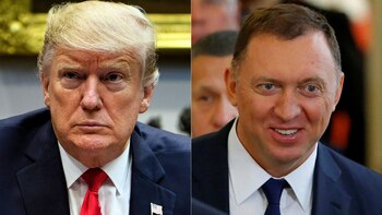 Donald Trump, Oleg Deripaska (Reuters)