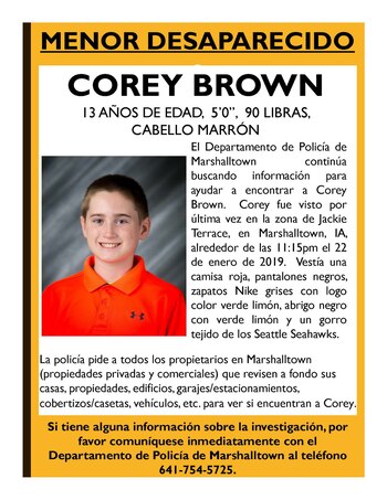 (Foto: Facebook/Marshalltown Police Department)