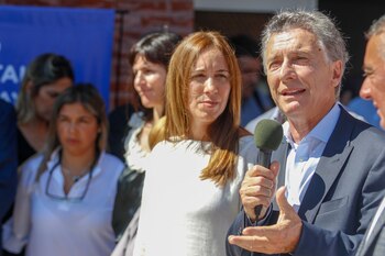 Mauricio Macri y María Eugenia