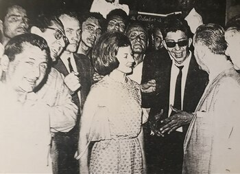 Isabel en el sindicato del