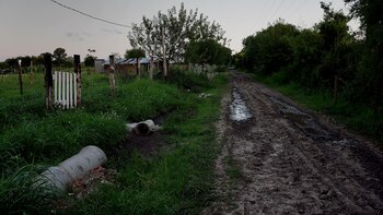 Entre las ropas del joven