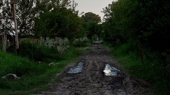 En uno de los accesos