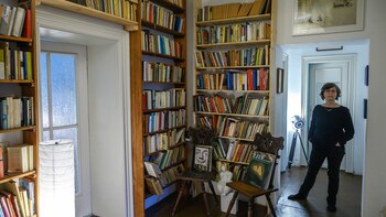 El interior del departamento de Ruth