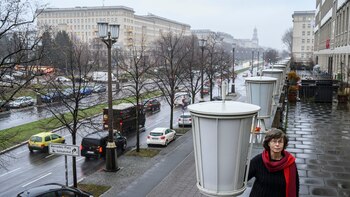 La residente y activista Ruth