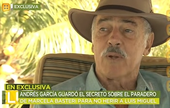 Andrés García hizo una nueva