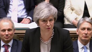 Theresa May, primera ministra del