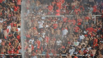 El agua de los bomberos,