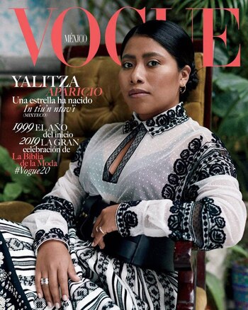 Yalitza Aparicio en la tapa