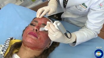 Galilea Montijo recomendó el facial