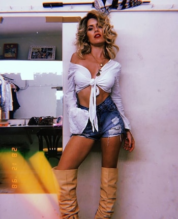 Laurita Fernández, en la intimidad