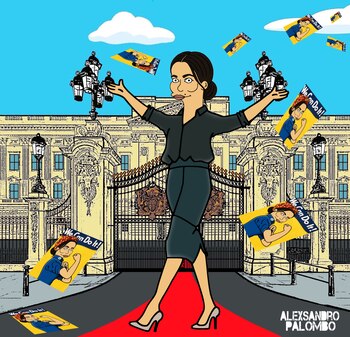 Los looks de Meghan estuvieron