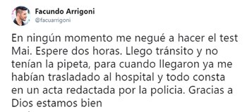 El bailarín aclaró en las