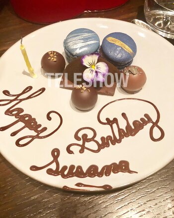 Para el postre, agasajaron a