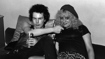 Junto a Nancy Spungen