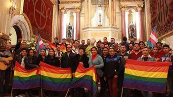 Raúl Vera y miembros de