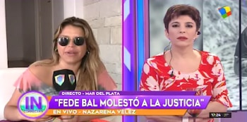 Nazarena Vélez habló desde Mar