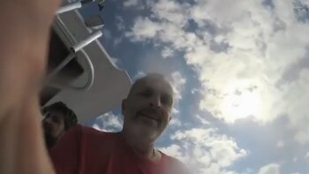 Miguel Bosé en el mar