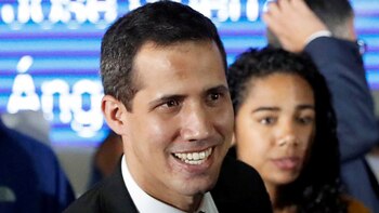 Juan Guaidó explicó que tiene una ruta clara para restituir el orden constitucional en Venezuela (Foto: Reuters)