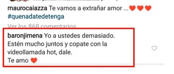 El pedido de Barón a