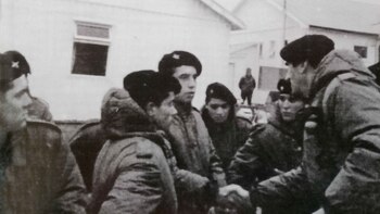 El soldado Massei, primero en