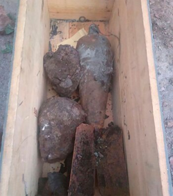 Los expertos militares detonaron la