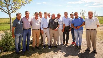 El presidente Mauricio Macri recorrió