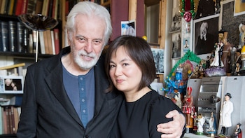 Alejandro Jodorowsky y Pascale Montadon