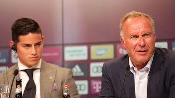 Rummenigge elogió a James Rodríguez