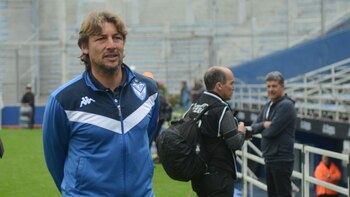 Gabriel Heinze, entrenador de Vélez