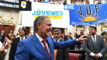 Juan Schiaretti, en febrero, en