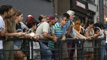 Muchos testigos se amontonaron en