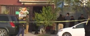 Las autoridades investigan el domicilio