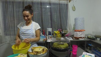 Dafne ayuda a crear diseños