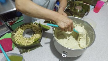 La rosca de tamal se