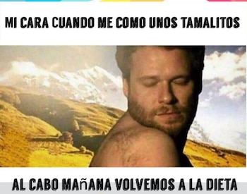 Un tamal tiene aproximadamente 400 calorías (Foto: Redes Sociales)