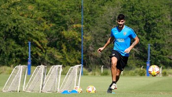 Lisandro López tendrá su presentación oficial en Boca (@BocaJrsOficial)
