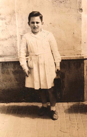 Jorge Guinzburg de pequeño