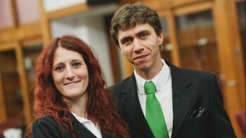 Ezequiel Pawelko y Nadia Barreiro