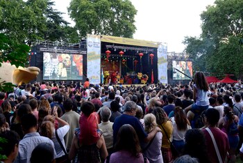 La plaza de Figueroa Alcorta