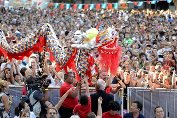 Originalmente, los festejos del Año