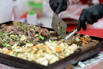 Verdadera comida china. El Año